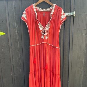Free People Embroidery Maxi